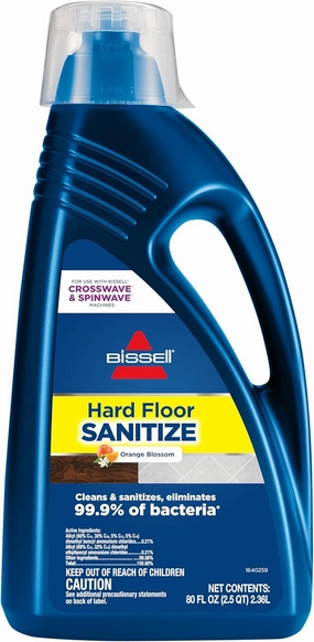 Bissell Hard Floor Sanitize Formula, 80 Fl Oz