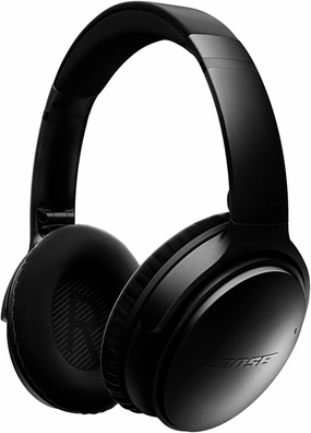 Bose QuietComfort 35 (Series I) Wireless Headphones, Noise Cancelling - Black (Renewed)