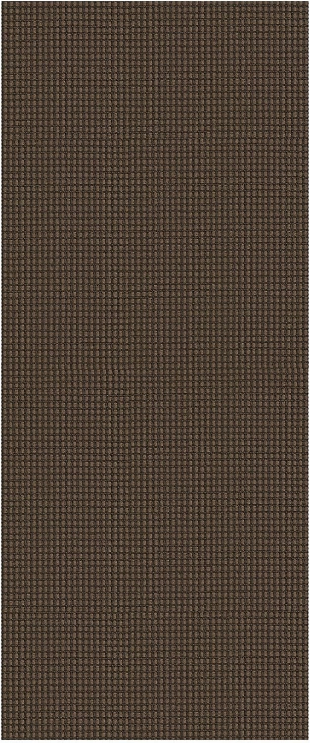 Braided Runner Rug 2x5 Ft Washable Runners for Hallways Non Slip Rubber Backed Kitchen Runners Cotton Entryway Runner Indoor, Woven Floor Carpet for Hall Kitchen Bedroom, Brown