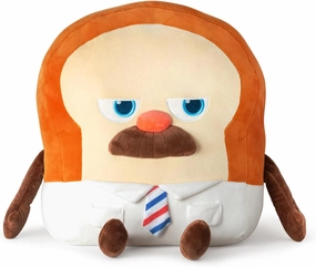 Bread Barbershop Bread Plush, Soft Food Stuffed Animals 10", Cute Funny Pillows Dolls Plushies for Cuddling, Home Room Decor, Birthday for Toddlers Kids Preschoolers Babies