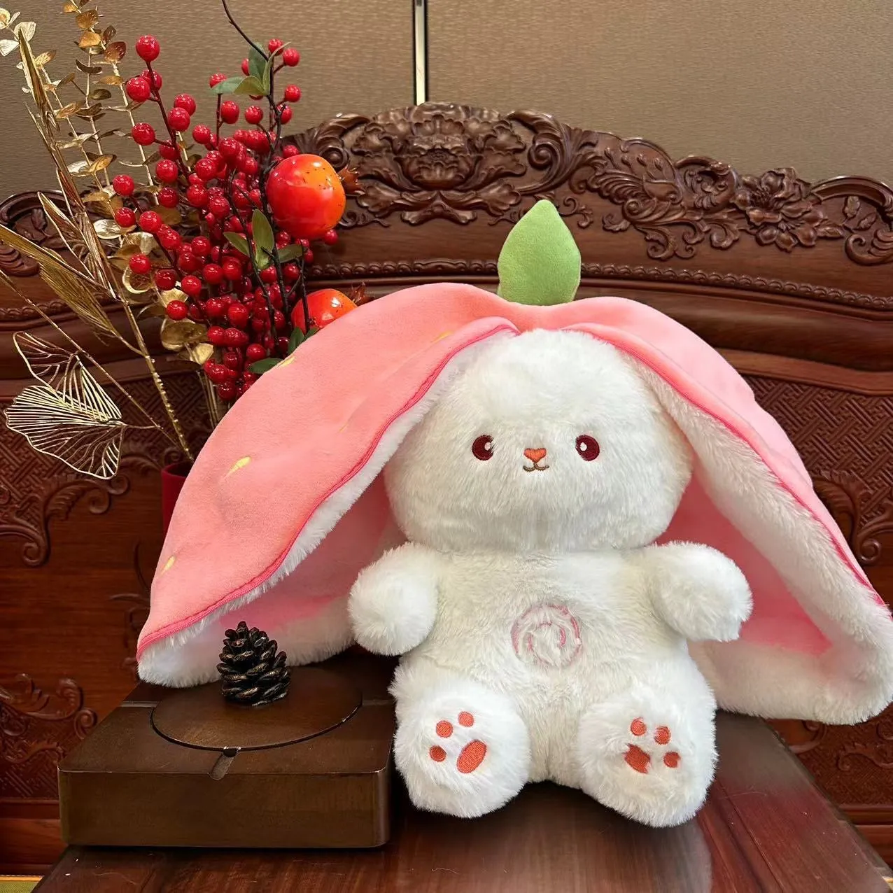 Breathing Fruit Bunny Plush™