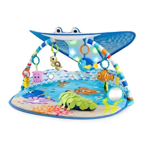 Bright Starts Disney Baby Finding Nemo Mr. Ray Ocean Lights & Music Gym, Ages Newborn  