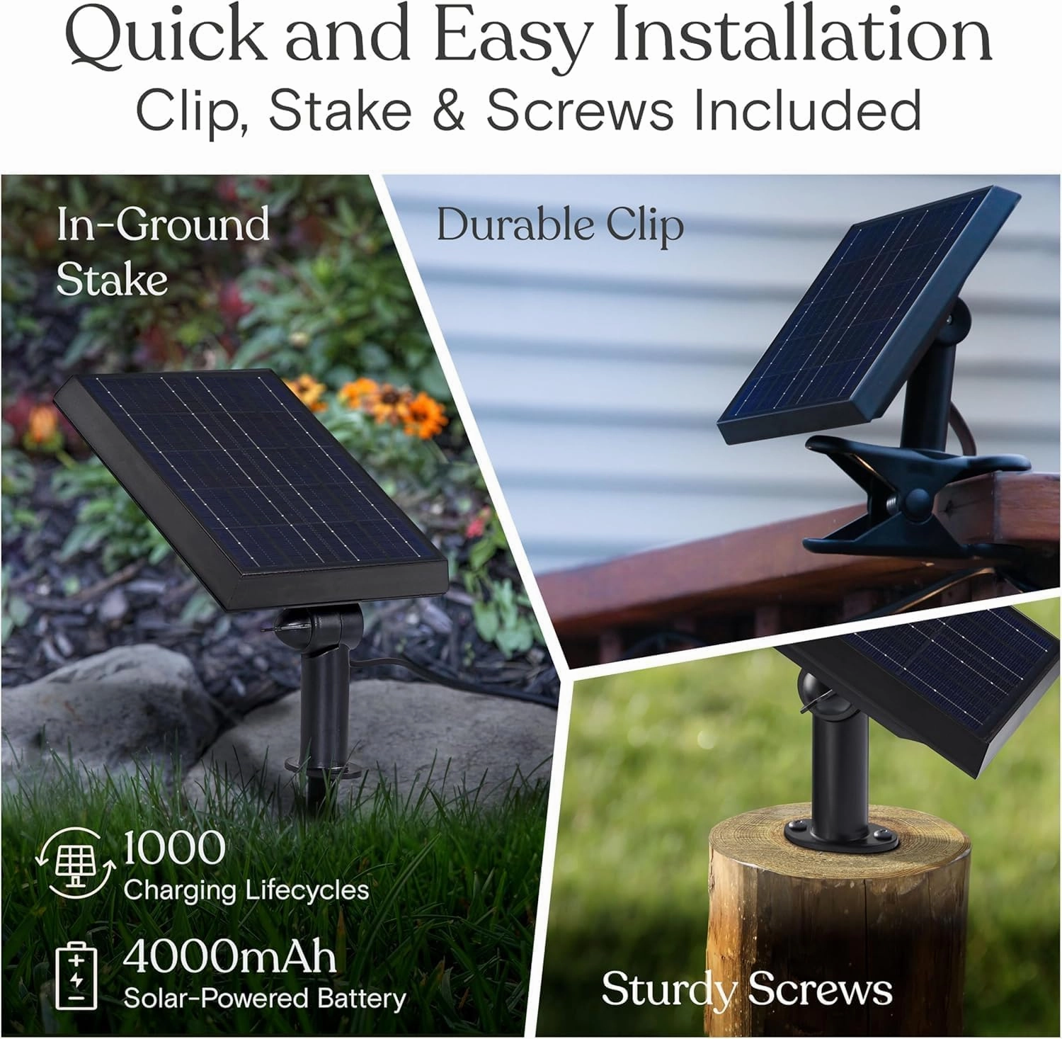 Brightech Ambience Pro Solar Powered Outdoor Patio String Lights - Commercial Grade 27 Ft Waterproof with 12 Edison Bulbs , Shatterproof LED - 2W , Soft White