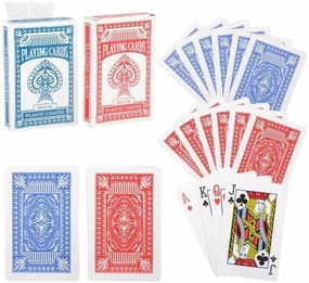 Bulk Playing Cards, 2.25 Inch x 3.5 Inch (Standard, 144 Decks)