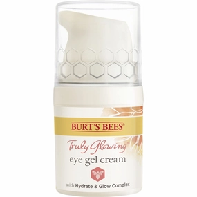 Burt's Bees Truly Glowing Reawakening Gel Eye Cream with Hydrate and Glow Complex, 0.5 Fluid Ounce (Package May Vary)