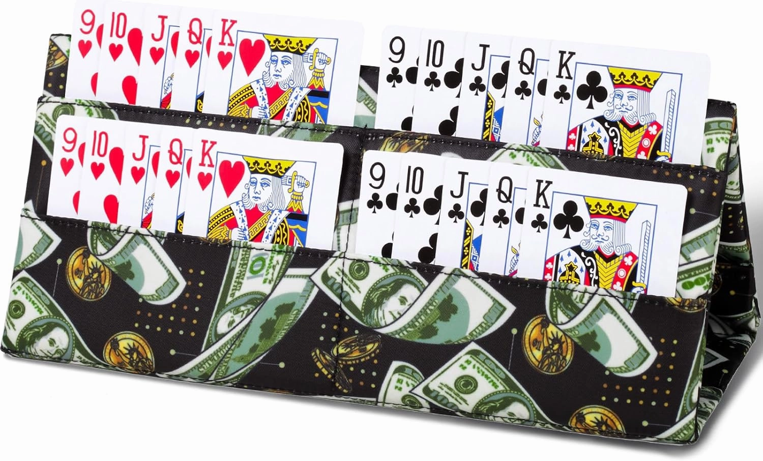 Canasta Poker Bridge Card Game Accessories - Hands Free Card Holder for Adults & Seniors