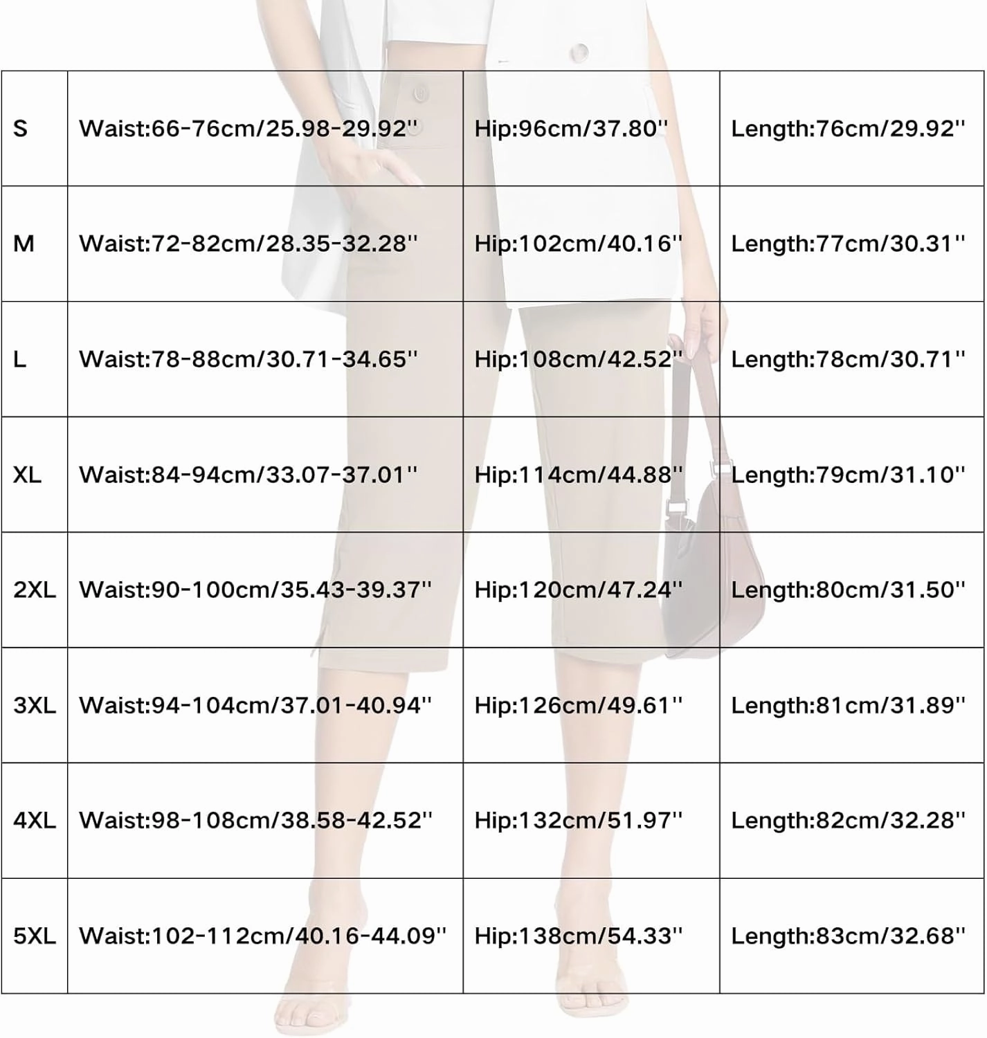 Capri Pants for Women Summer Trendy Straight Leg High Waisted Capris 2025 Elastic Business Casual Bottoms with Pocket