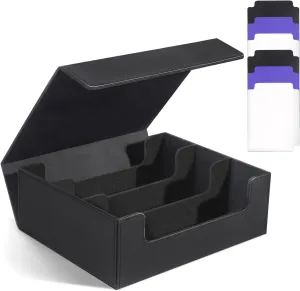 Card Deck Case for Trading Cards 1800 , Card Storage Box Organizer Fits for Magic Cards, Yugioh and Sports Cards