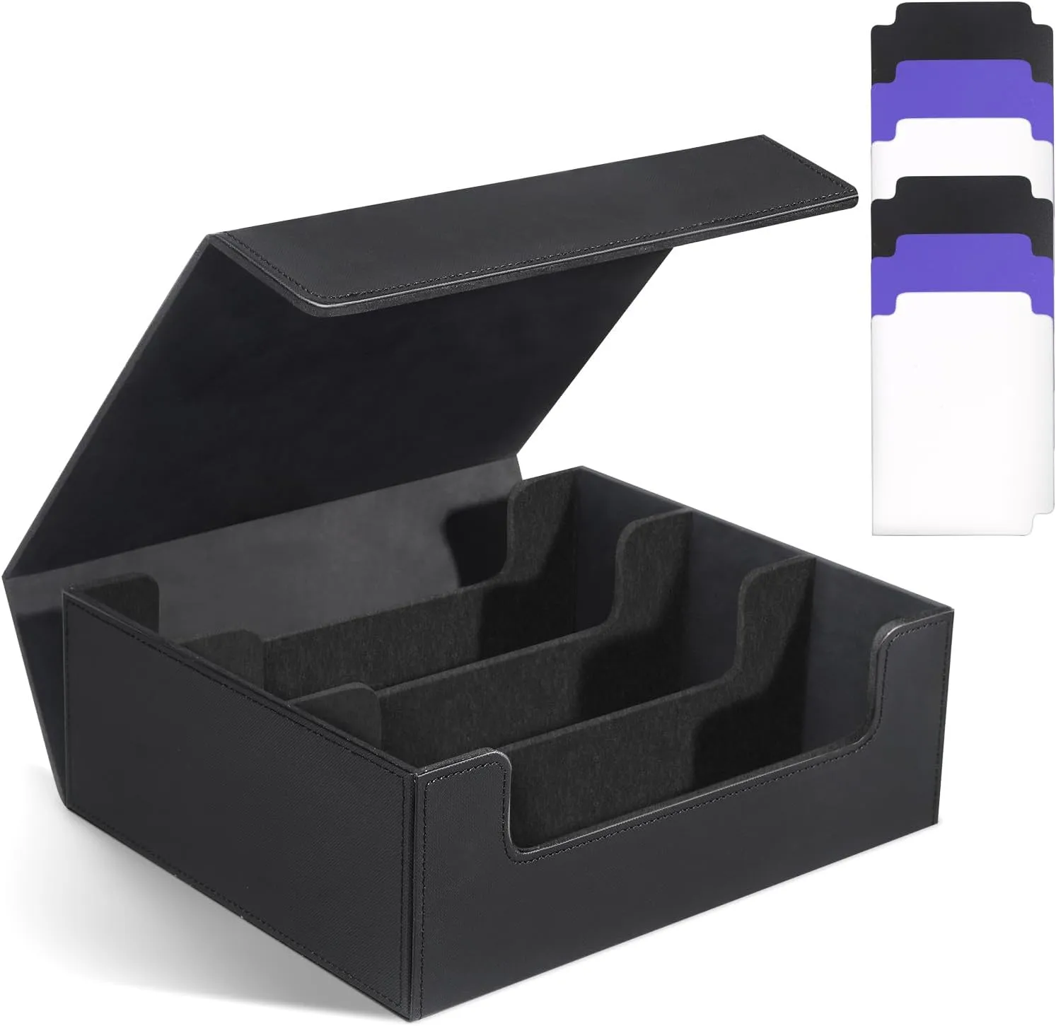 Card Deck Case for Trading Cards 1800 , Card Storage Box Organizer Fits for Magic Cards, Yugioh and Sports Cards