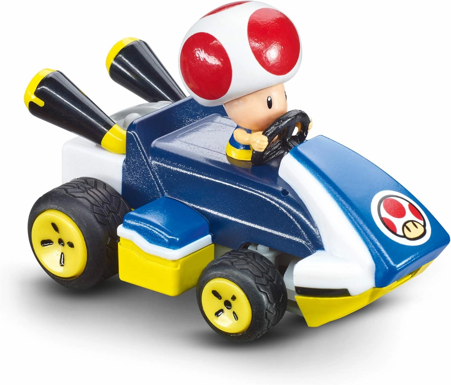 Carrera RC Nintendo Mario Kart 2.4 GHz Mini Collectible Radio Remote Control Toy Car Vehicle - Toad