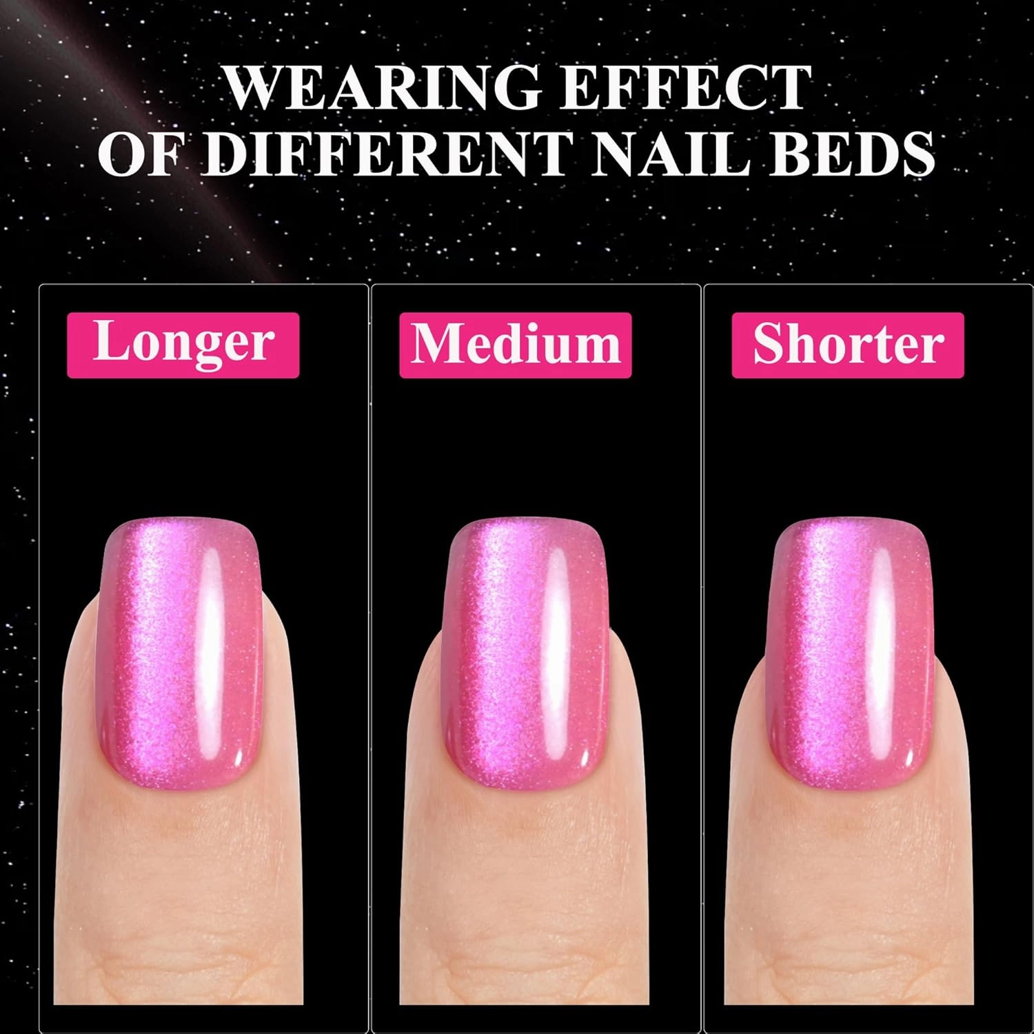 Cat Eye Press on Nails Short - Jofay Fashion Soft Gel False Nails Short Square Fake Nail with Fairy Purple Tamer, Glossy Reusable Full Cover Stick on Nails Kit for Women and Girls, 32 Sizes 160Pcs