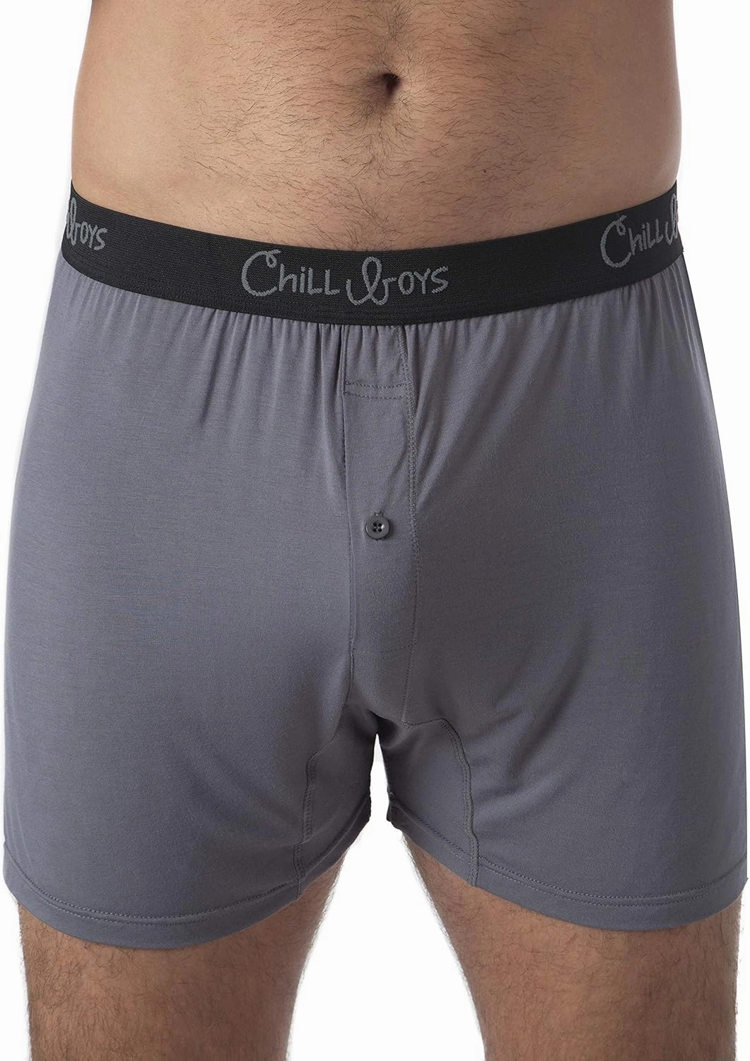 Chill Boys Soft Viscose from Bamboo Boxers for Men - Cool Breathable Comfortable Men's Underwear - 3 Pack Boxer Shorts
