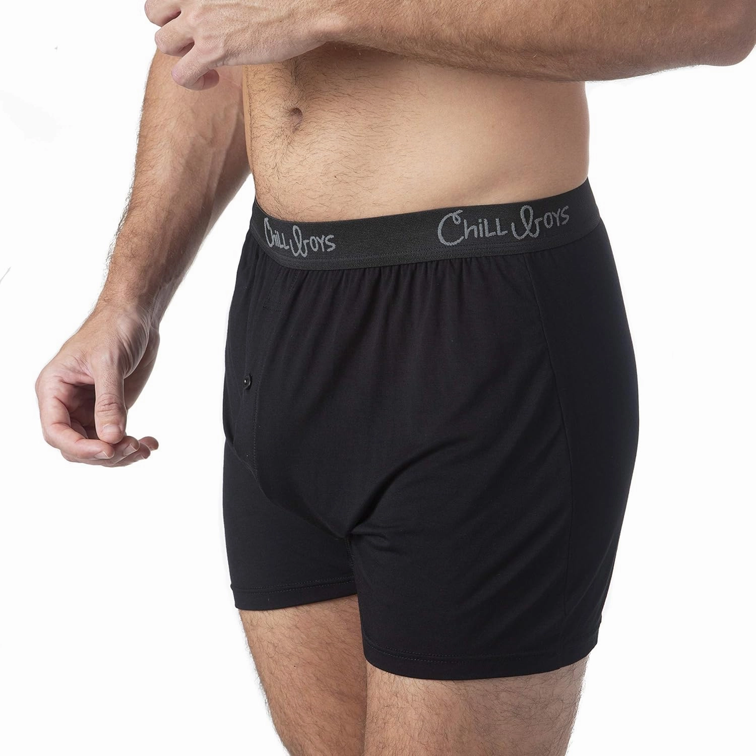 Chill Boys Soft Viscose from Bamboo Boxers for Men - Cool Breathable Comfortable Men's Underwear - 3 Pack Boxer Shorts