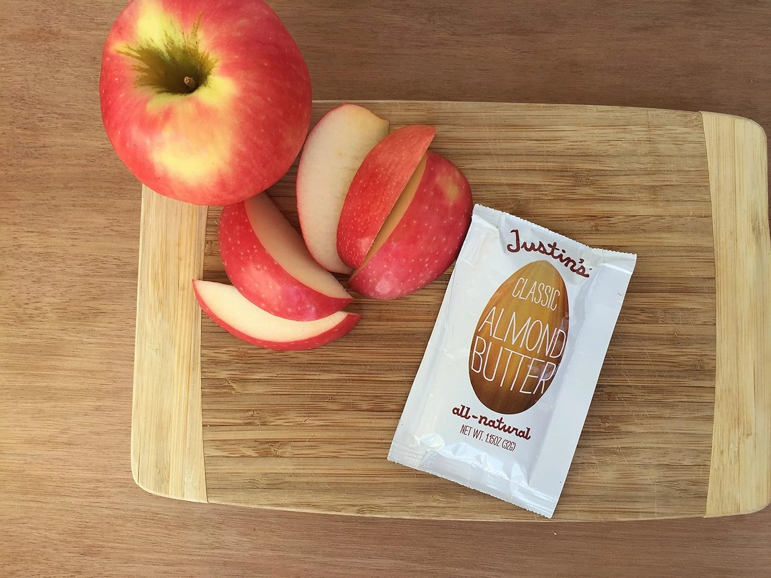 Classic Almond Butter Squeeze Packs by Justin's, Only Two Ingredients, Gluten-free, Non-GMO, Vegan, Sustainably Sourced, 3 Packs of 10 (1.15oz each)