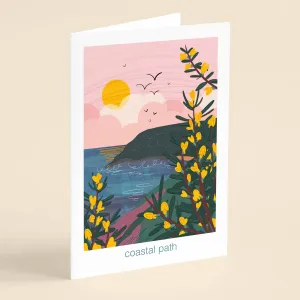 Coastal Path - Let's go Outside Greeting Card