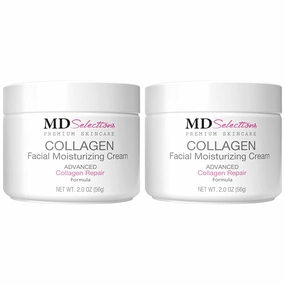 Collagen Face Moisturizer Peptide - Anti-Wrinkle Facial Moisturizer For Face - Niacinamide, Deeply Hydrating Peptide Complex Cream, Facial Skin Care Products For Dry - 2Oz (Pack of 2)