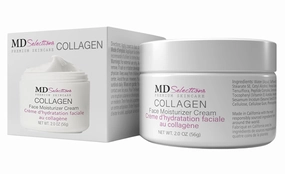 Collagen Facial Cream, Face Moisturizer Cream for Dry Skin Vegan Anti Aging Crème d' hydratation faciale au collagène, Collagen Face Cream, 2 fl oz