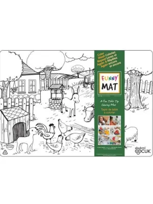 Coloring Mat Farm Life Children M0403