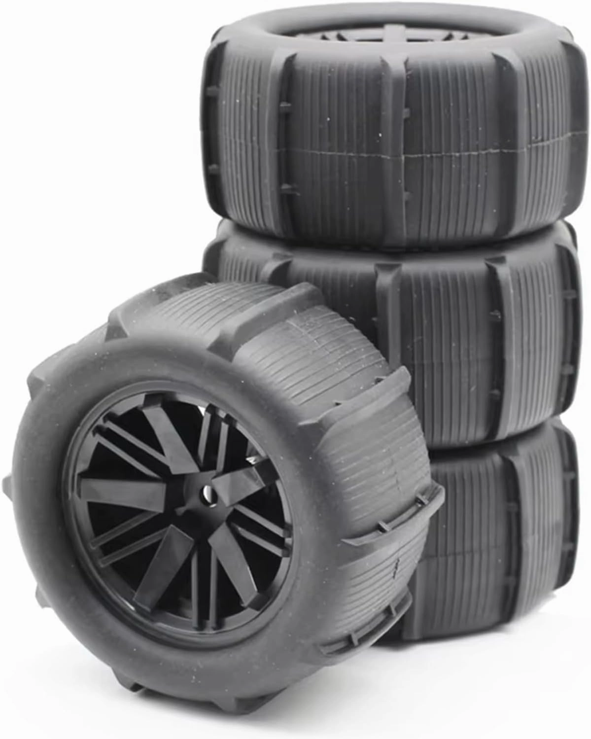 Compatible with Wltoys 144001 124018 124019 12428 A B C 12427 144002 1/14 1/16 RC Car 80Mm Sand Wheel Tires Beach Tire 12Mm Hex Hub RC Wheel Tires