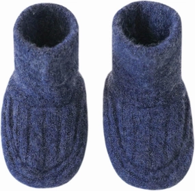 Copper Pearl Sweater Booties: Super-Soft, Stretchy Knit Baby Booties (0-3M) | Cozy Keepsake & Timeless Treasure