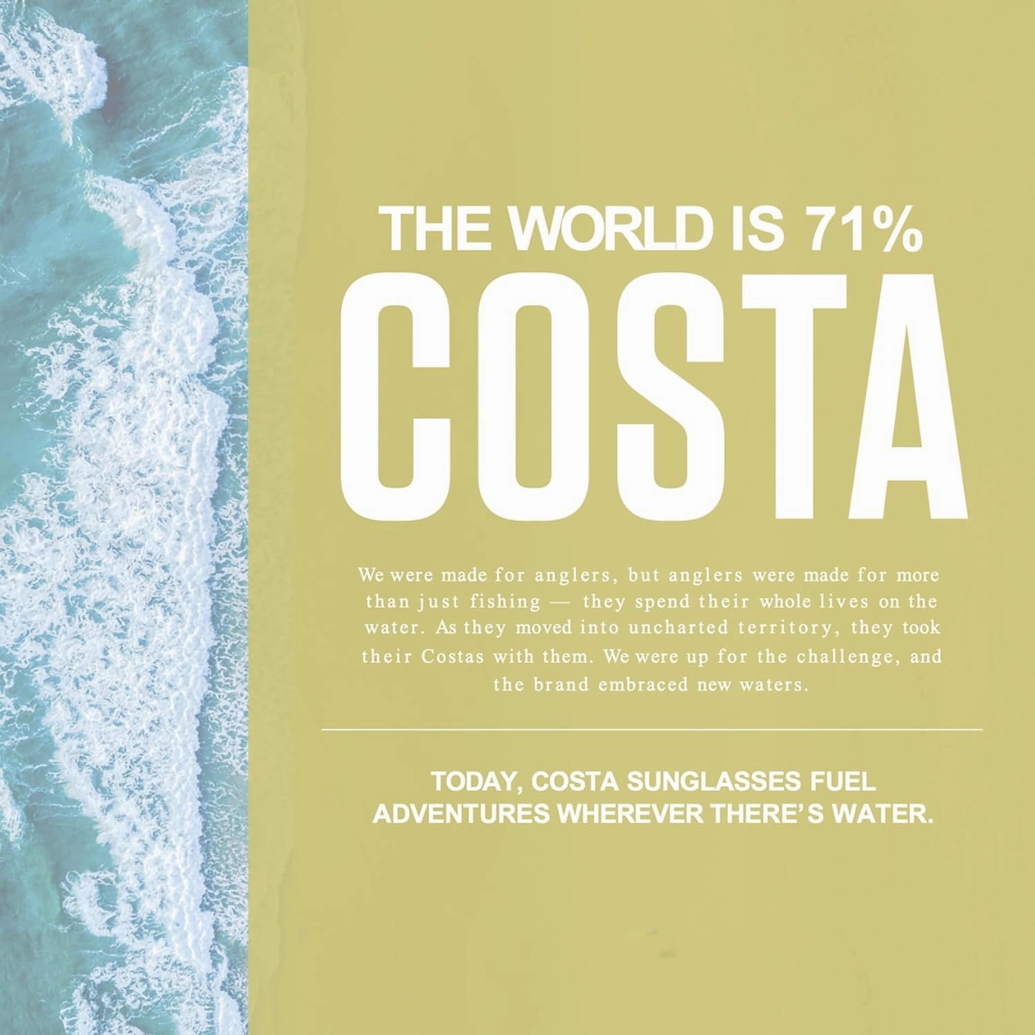 Costa Del Mar Sunglasses for Men - Permit Mens Polarized Sunglasses - Fishing, Boating & Beach UV Protection - Size 62-580G