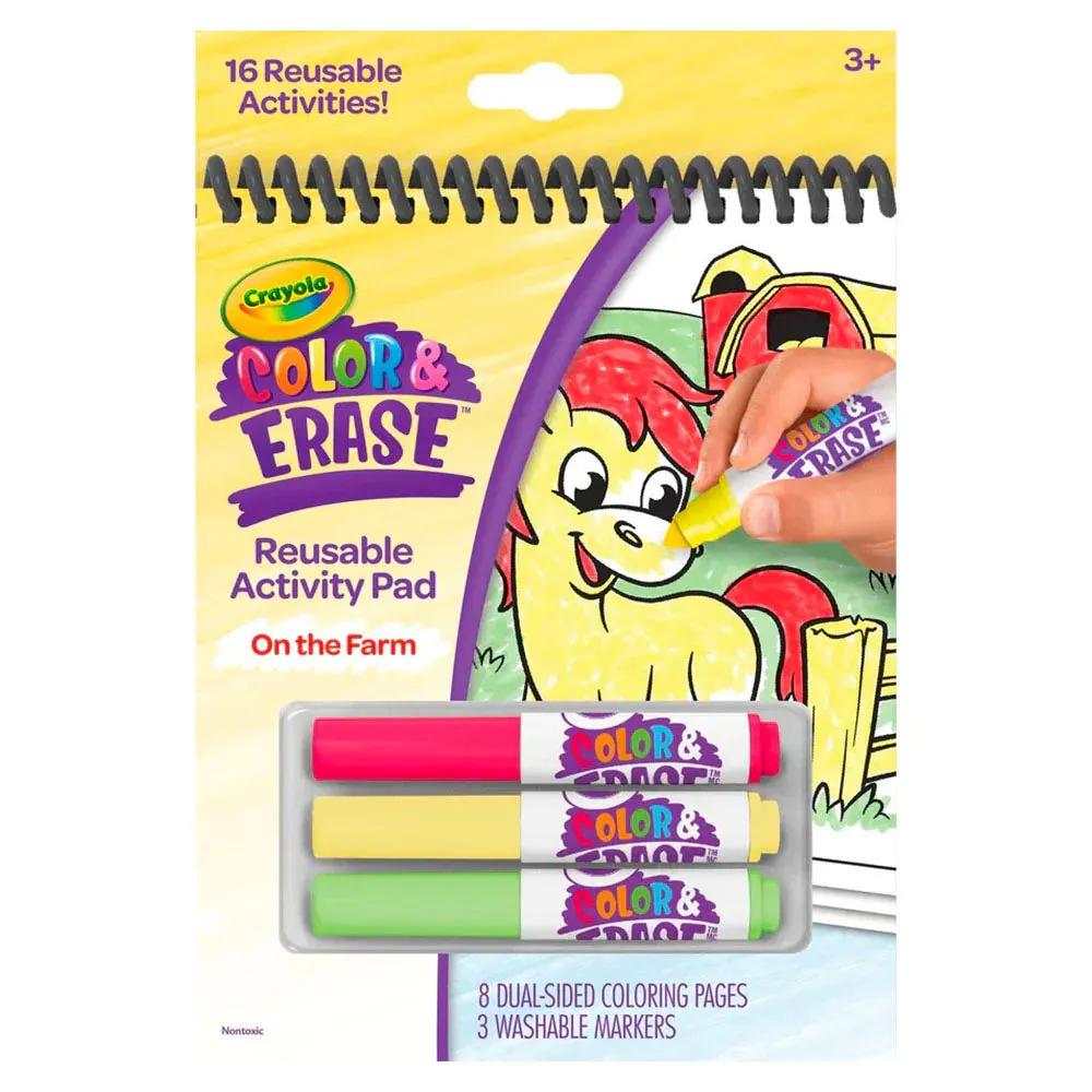 Crayola Colour & Erase - On The Farm