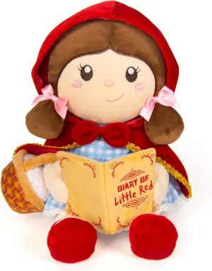 Cuddle Barn - Lil Red Storyteller Red Riding Hood Fun Animated Plush Storytelling Stuffed Toy, 10 inches