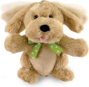 Cuddle Barn - My Little Puppy - Animated Singing Musical Puppy Dog Stuffed Animal Plush Toy Claps and Flaps Ears, 12 inches