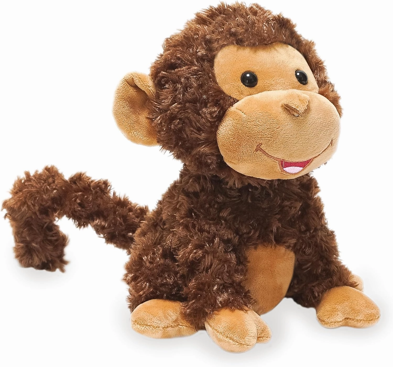 Cuddle Barn - Crackin' Up Coco | Super Soft Animated Twirling Moving Monkey Stuffed Animal Plush Toy | Spins Around Making Monkey Sounds, 10 Inches