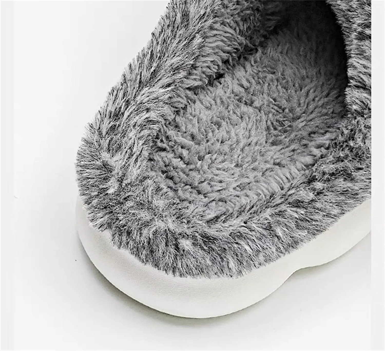 Cute Women's Cartoon Animal Dog Slippers - Warm & Furry, Perfect for Winter & Home
