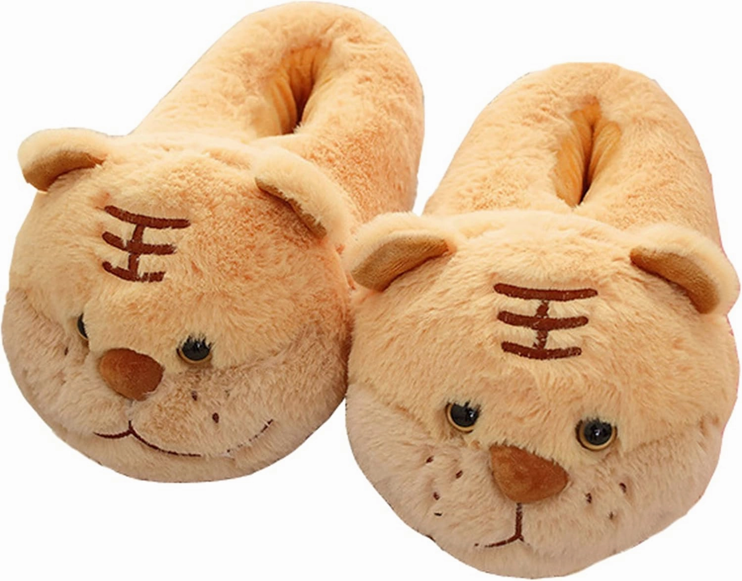 Cute Pig Cartoon Animal Home Furry Slippers - Women's Warm Winter Slippers