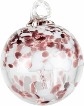 Dale Tiffany Hand Blown Glass, 8" Diameter Enchanted, Tree of Life Collection, Witch Globe Hanging Garden Indoor/Outdoor Decorative Ornament Gazing Ball