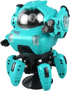 DECHOUS Dancing Robot Toy for Boys and Girls Electric Robot Toys Boys and Girls Bright Colors