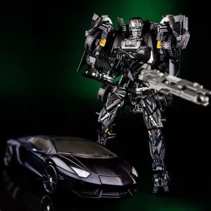 Deformation Robot Toy Action Figure 7.4 Inches with Accessories, Suitable for Ages 6 and Up Gifts for Boys and Girls