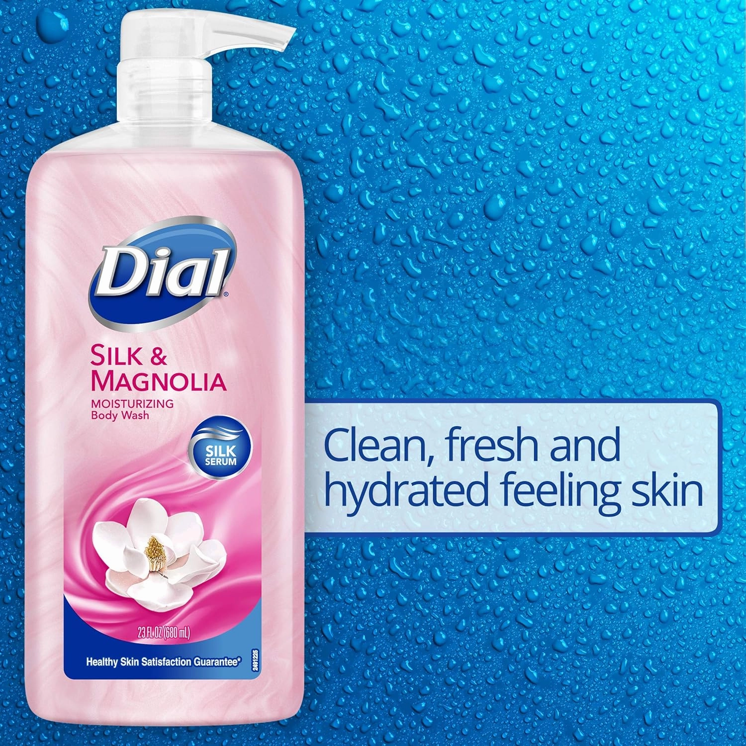 Dial Body Wash, Silk & Magnolia, 23 fl oz (Pack of 3)