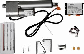 Digital Linear Servo Actuators, Long Stroke 100,150,200 mm, Signal for DIY Robot, Remote Control and Arduino PCB,for Fan Blades Cabinets Home Automation (100MM)