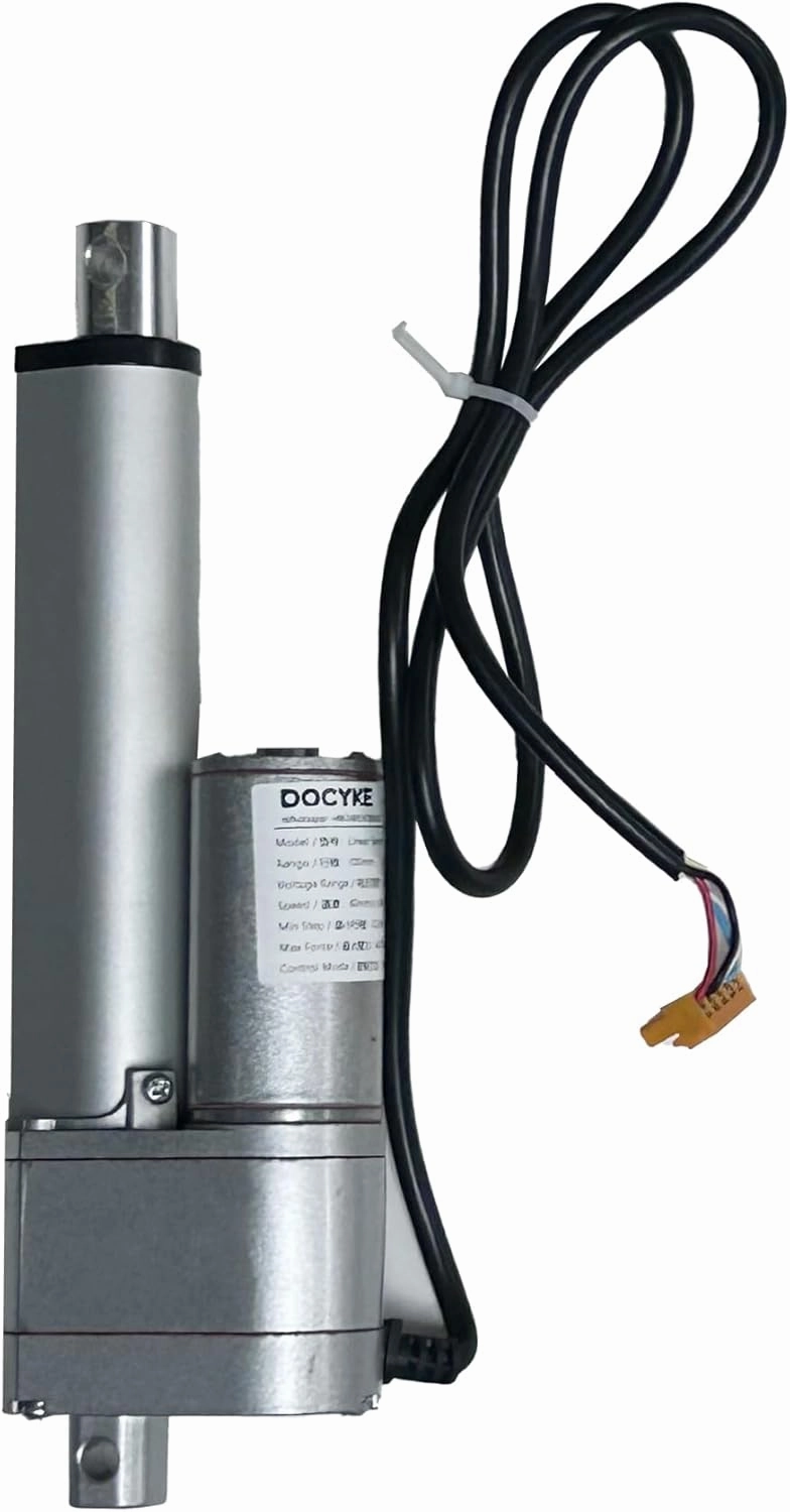 Digital Linear Servo Actuators, Long Stroke 100,150,200 mm, Signal for DIY Robot, Remote Control and Arduino PCB,for Fan Blades Cabinets Home Automation (100MM)