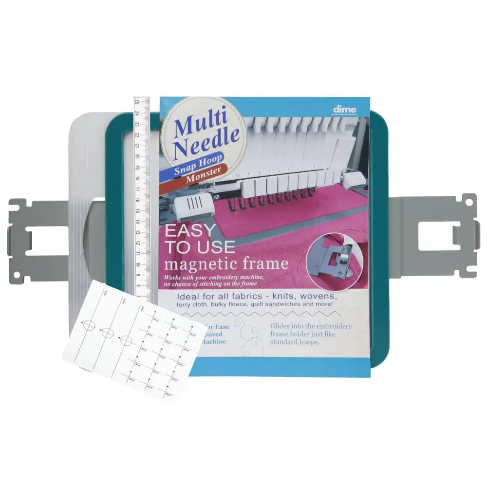 Dime, 8" x 8" Multi Needle Snap Hoop Monster- Babylock and Brother