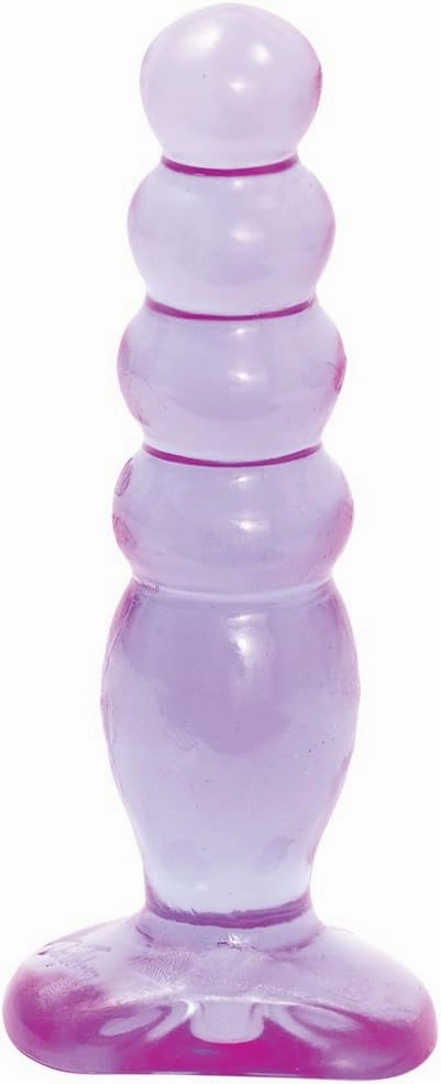 Doc Johnson Crystal Jellies - Anal Delight - 5 Inch - Purple