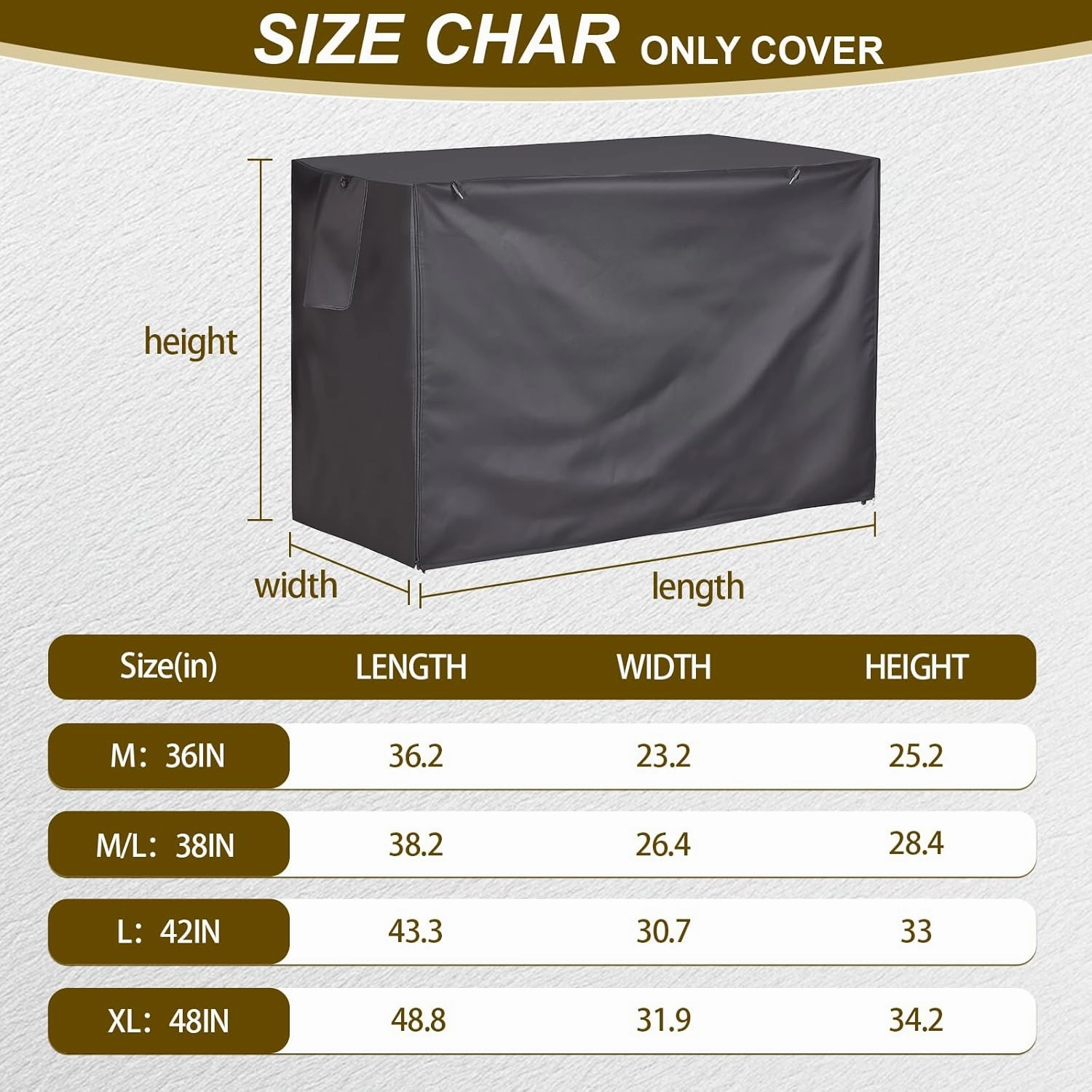 Dog Crate Cover 38 Inch Heavy Duty Durable 600D Polyester Insulated Dog Kennel Cover for Dog Cage, Dog Cage Cover Fit for Most Wire Pet Crates (ONLY Cover)