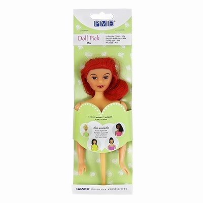 Doll Cake Pick Topper