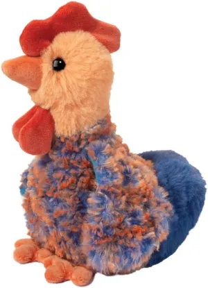 Douglas Chantillie Blue Lace Hen Mini Soft Plush Stuffed Animal