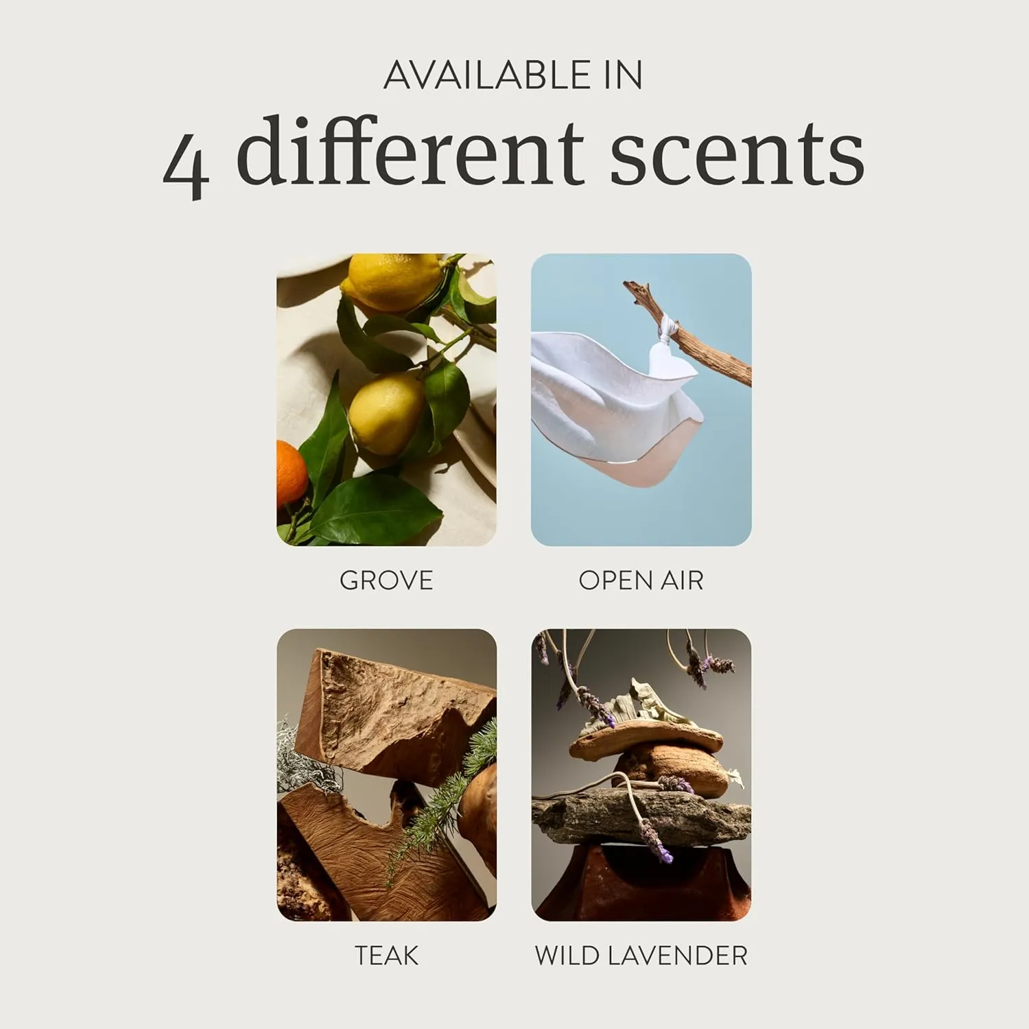 Drift Home Scent Diffuser Refills in Open Air (2 Refills) - Adjustable, Long Lasting Aroma - Clean Ingredients, Pet Safe