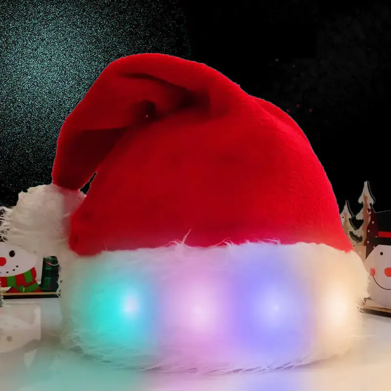 🎅Early Christmas Sale 28% & Free Shipping🎁- Luminous Santa Hat LED