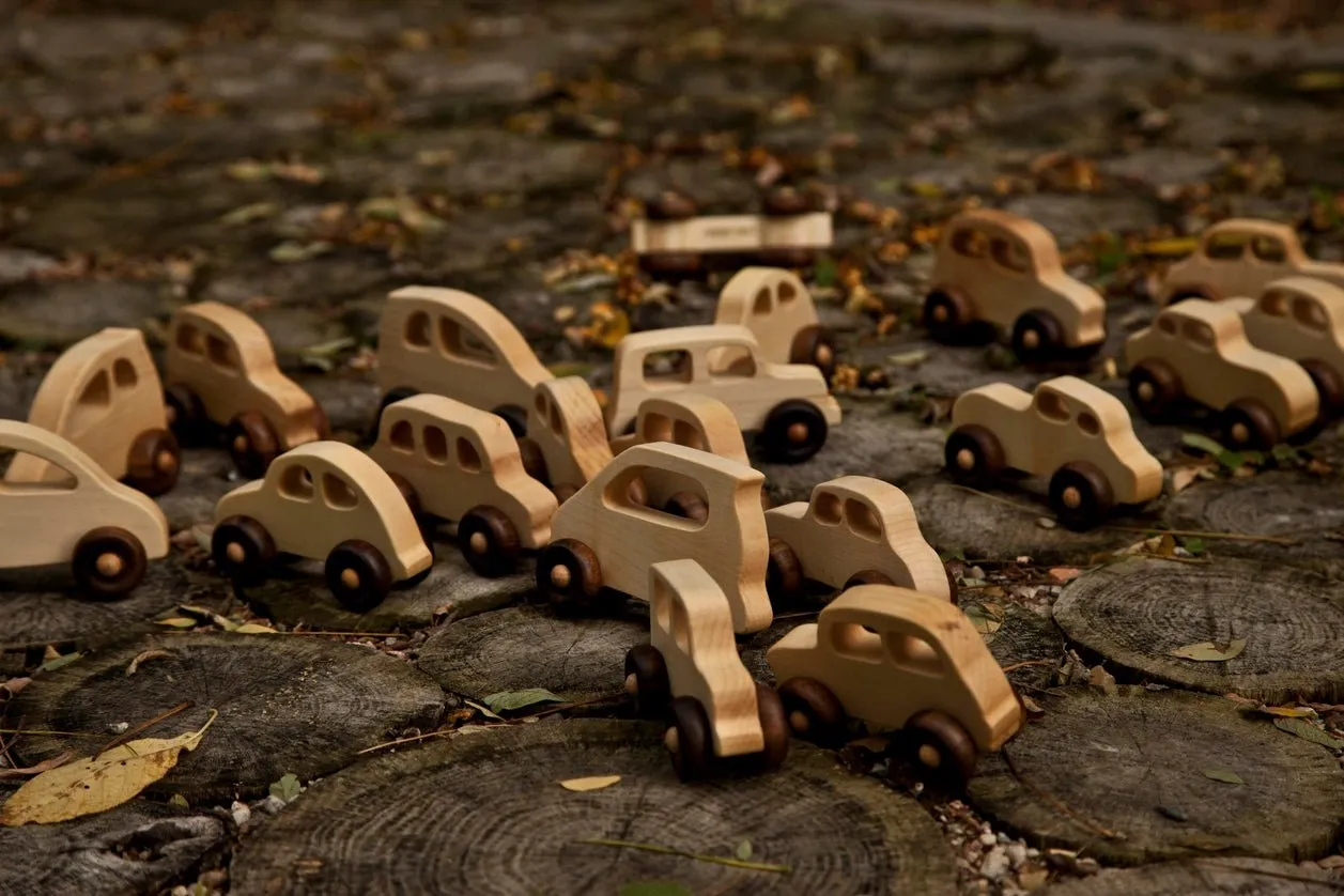 Eco-Friendly Wooden Toy Car by Wooden Story