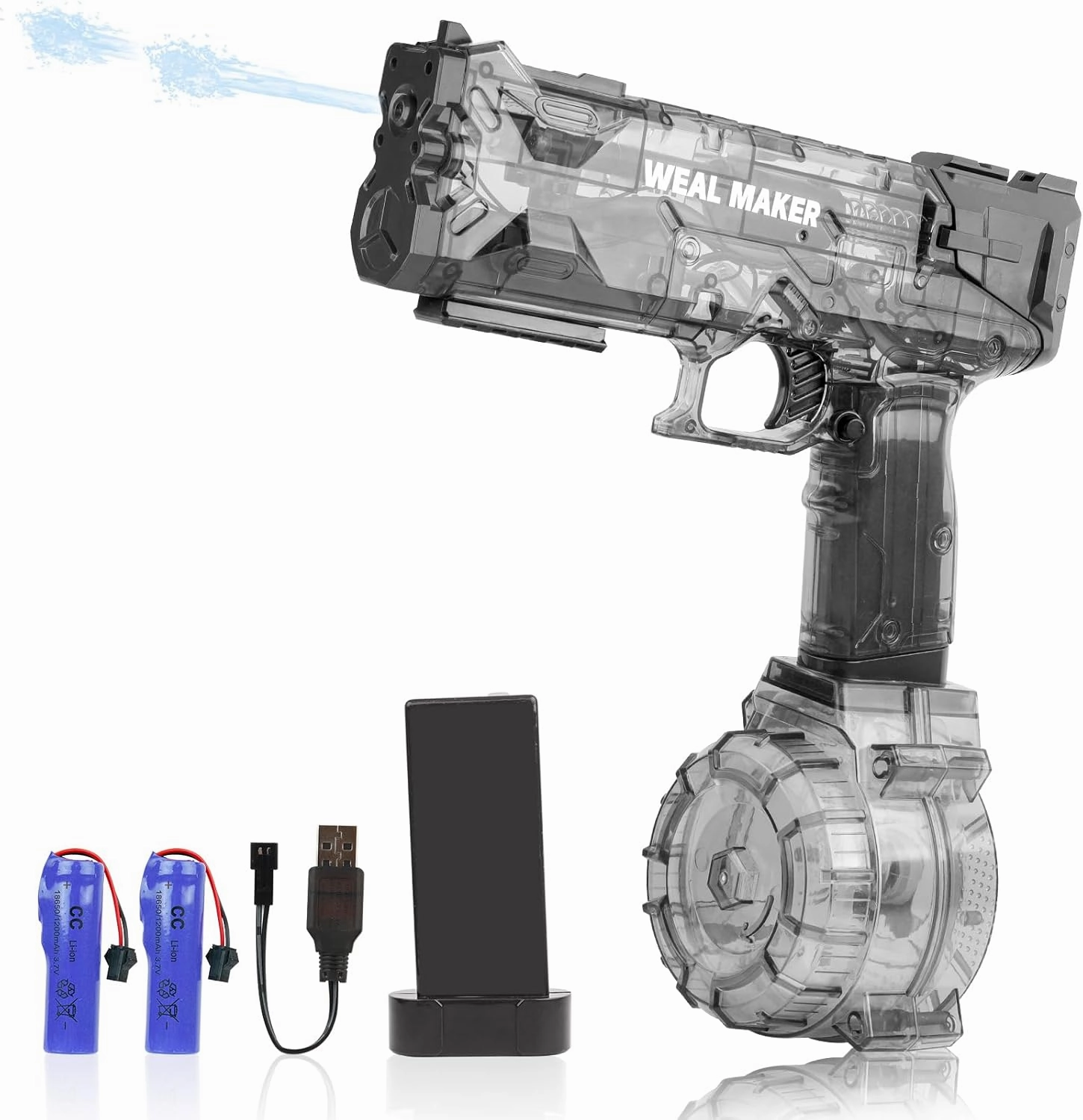 Electric Water Gun, Powerful Water Guns for Adults Kids Automatic Water Pistol 26FT Long Range Squirt Gun Large Capacity Watergun Toys for Summer