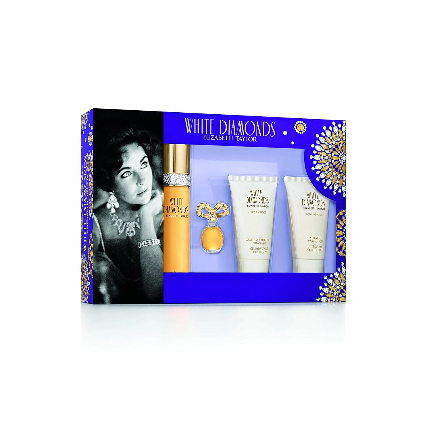 Elizabeth Taylor White Diamonds Ladies Gift Set, 0.97 Pound