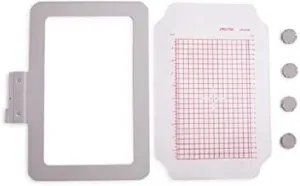 Embroidex Large 240x150mm (9.5"x6") Metal Magnetic Magnet Hoop for Viking Designer Embroidery Machine Easy Hooping