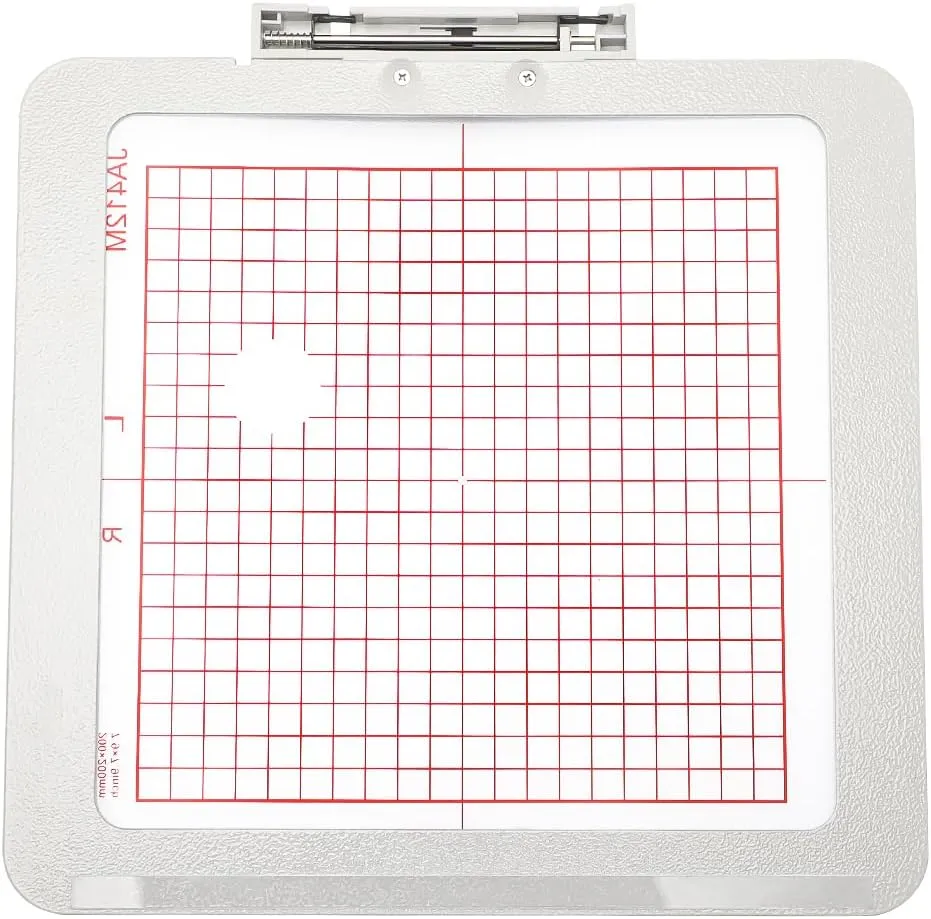 Embroidex Metal/Magnetic SQ20B Embroidery Hoop for Janome Memory Craft MC 500E 400E 550E Elna Expressive #864412001 7.9" x 7.9" (200mmx200mm)