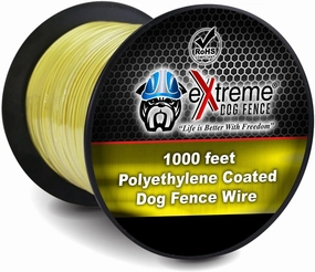 Extreme Dog Fence Universal Wire - Compatible with PetSafe, and All Other Underground Dog Fences (1000 feet)